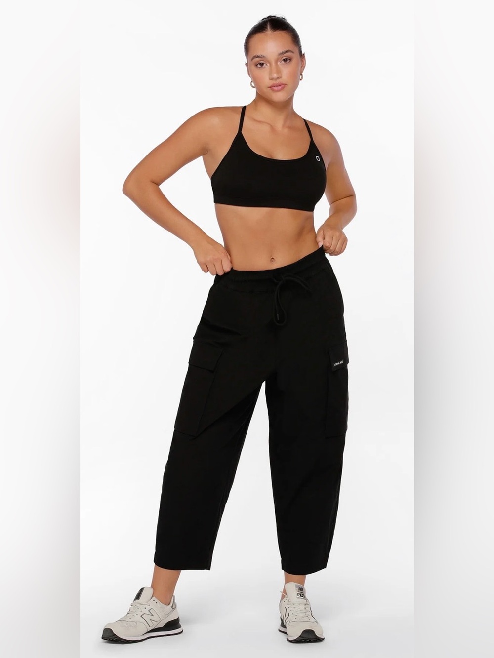 Lorna Jane Women’s Black Cargo Pants